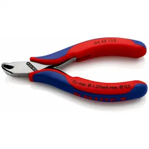 Кусачки торцеві для електроніки KNIPEX 64 42 115 №1