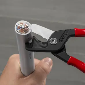 Ножницы для резки кабелей StepCut XL, диаметр 35мм/120мм.кв., 225мм KNIPEX 95 11 225, фосфатированные №2
