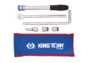 Ключі з храповим механізмом King Tony 4306MRN 17,19 мм №1