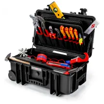 Валіза для інструментів KNIPEX "Robust26" Sanitär, 00 21 33 S, укомплектована