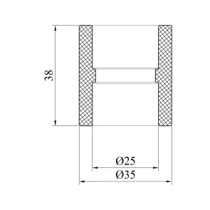 Муфта PPR Baux 25 мм №2