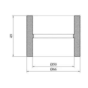 Муфта PPR Rozma 50 мм №2