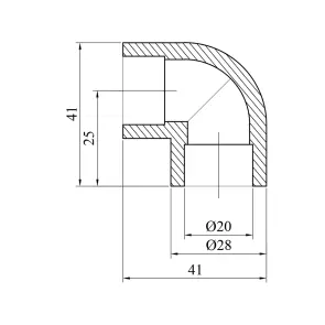 Коліно 90° PPR GrandiTherm 20 мм №2