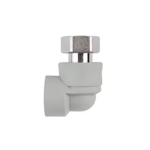 Коліно з накидною гайкою PPR GrandiTherm 25х3/4" №1