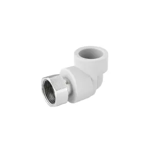 Коліно з накидною гайкою PPR GrandiTherm 32х1" №1