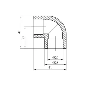 Коліно 90° PPR Rozma 20 мм №2
