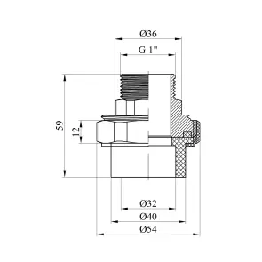 Американка PPR Rozma 32х1" РЗ №2
