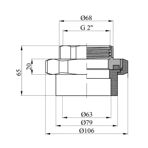 Американка PPR Rozma 63х2" РВ №2
