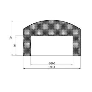 Заглушка PPR Rozma 110 мм №2