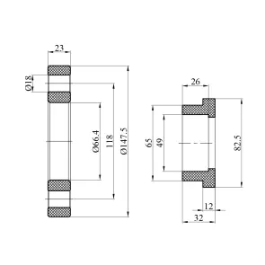 Фланець у комплекті PPR GrandiTherm 50 мм №2