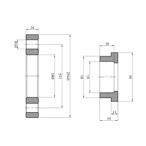 Фланец в комплекте PPR GrandiTherm 63 мм №2