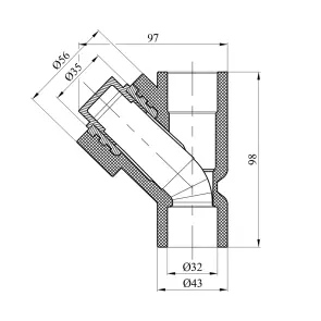 Фильтр PPR GrandiTherm 32 мм №2