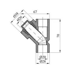 Фільтр PPR Rozma 20 мм №2