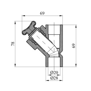 Зворотний клапан PPR GrandiTherm 20 мм №2