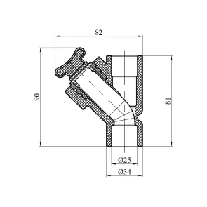 Обратный клапан PPR GrandiTherm 25 мм №2