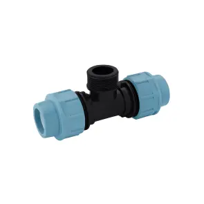 Тройник ПЭ Rozma 25х3/4"х25 РЗ №1