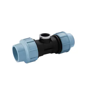 Тройник ПЭ Rozma 63х1 1/4"х63 РО №1