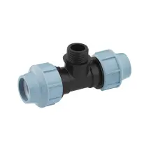 Тройник ПЭ SantehPlast 40х1 1/4"х40 РЗ