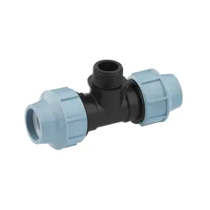 Трійник ПЕ SantehPlast 40х1 1/4"х40 РЗ №1