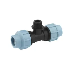 Трійник ПЕ SantehPlast 25х3/4"х25 РЗ №1