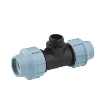 Тройник ПЭ SantehPlast 50х1 1/2"х50 РЗ