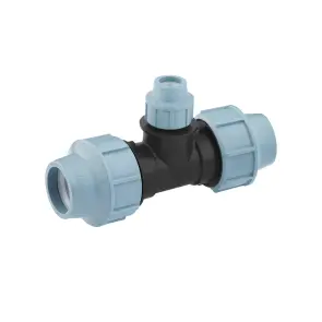 Редукционный тройник ПЭ SantehPlast 40х20х40 мм №1