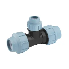 Редукционный тройник ПЭ SantehPlast 40х25х40 мм №1