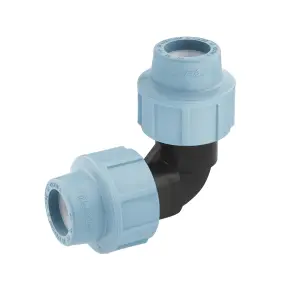 Колено ПЭ SantehPlast 20х20 мм №1