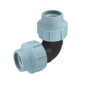Колено ПЭ SantehPlast 50х50 мм №1