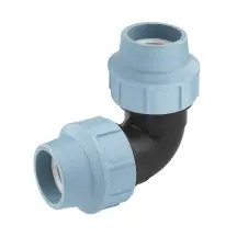 Колено ПЭ SantehPlast 63х63 мм