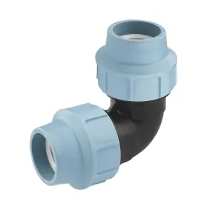 Колено ПЭ SantehPlast 63х63 мм №1