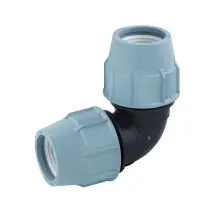 Колено ПЭ SantehPlast 75х75 мм