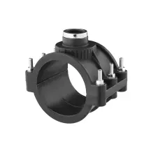 Седловая врезка ПЭ SantehPlast 110х1"