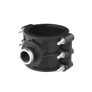 Седловая врезка ПЭ SantehPlast 110х1" №3