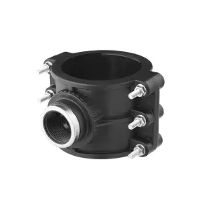 Седловая врезка ПЭ SantehPlast 110х1 1/4" №3
