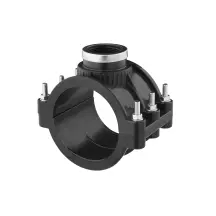 Седловая врезка ПЭ SantehPlast 110х1 1/2"