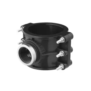Седловая врезка ПЭ SantehPlast 110х1 1/2" №3