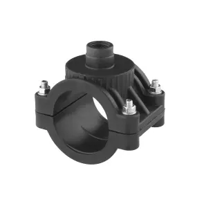 Седловая врезка ПЭ SantehPlast 75х1/2" №1