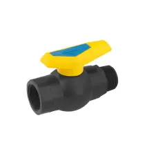 Кран ПЭ SantehPlast 1 1/2" ВЗ