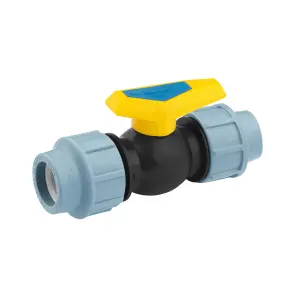 Кран ПЕ SantehPlast 32 мм №1