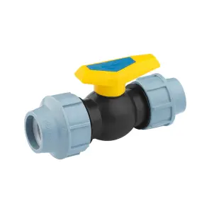 Кран ПЕ SantehPlast 40 мм №1