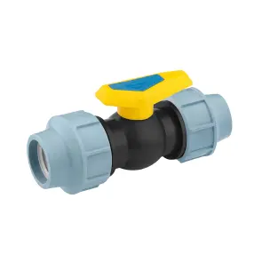Кран ПЕ SantehPlast 50 мм №1