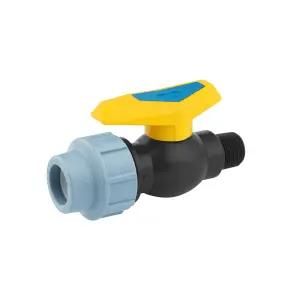 Кран ПЕ SantehPlast 25х3/4" РЗ №1