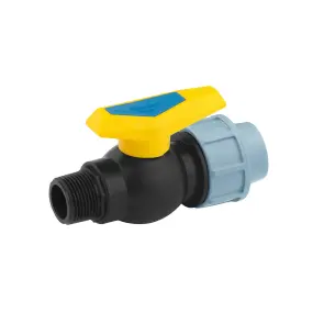 Кран ПЕ SantehPlast 32х1" РЗ №3