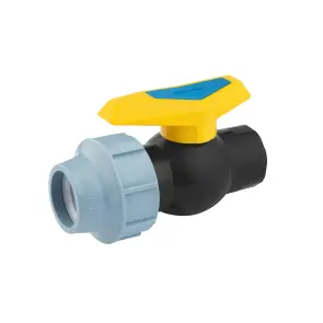 Кран ПЭ SantehPlast 40х1 1/4" РО №1