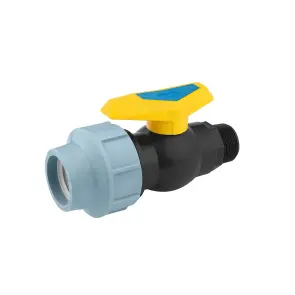 Кран ПЭ SantehPlast 50х1 1/2" РЗ №1