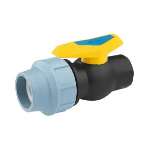 Кран ПЭ SantehPlast 63х2" РО №1
