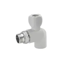 Кран радиаторный угловой PPR Baux 20х1/2"