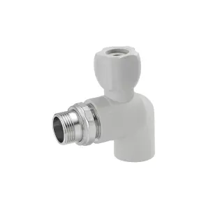 Кран радиаторный угловой PPR Baux 20х1/2" №1