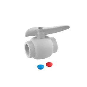 Кран кульовий PPR GrandiTherm 40 мм №1